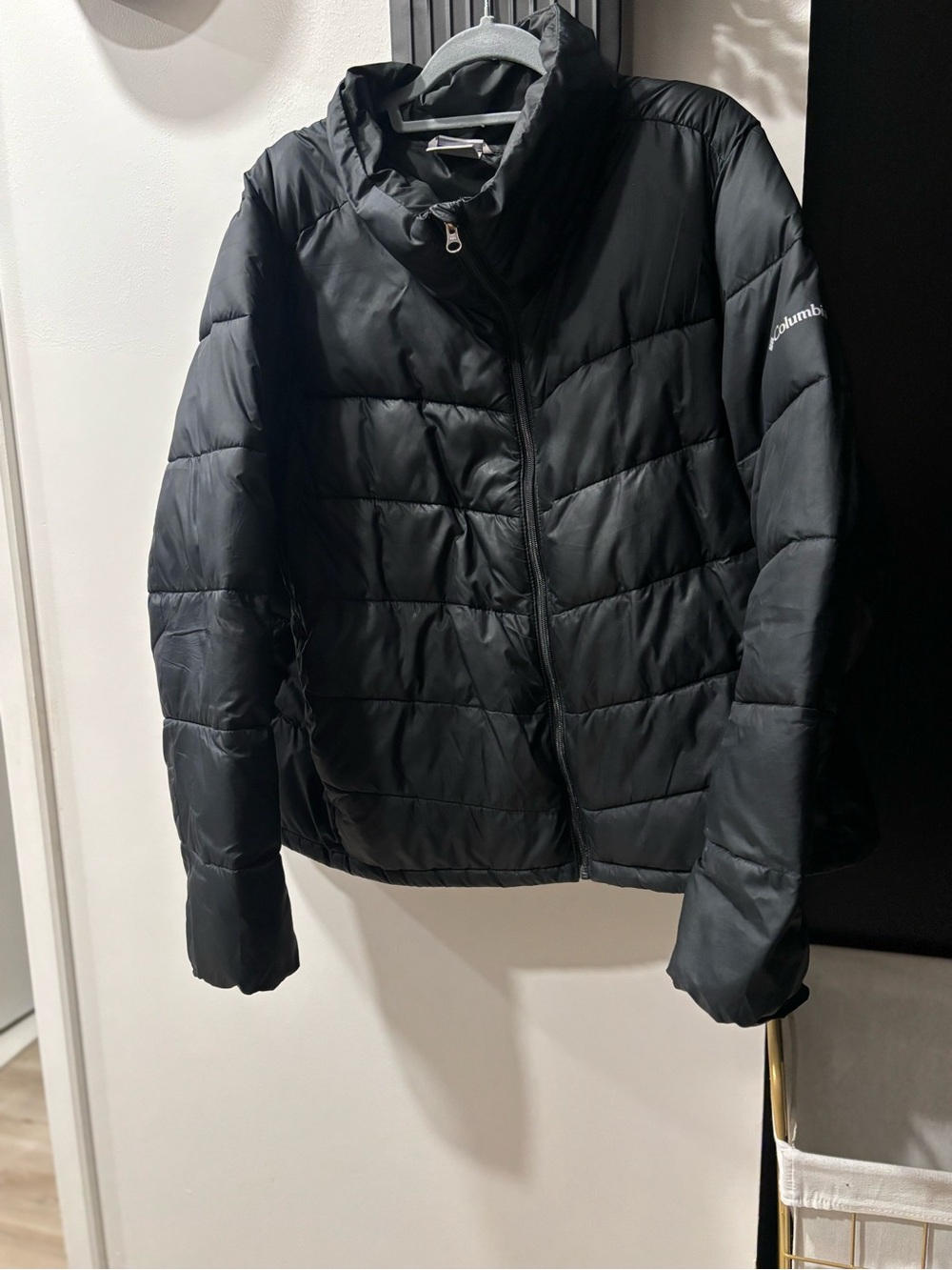 Columbia Black Quilted Women's Puffer Jacket